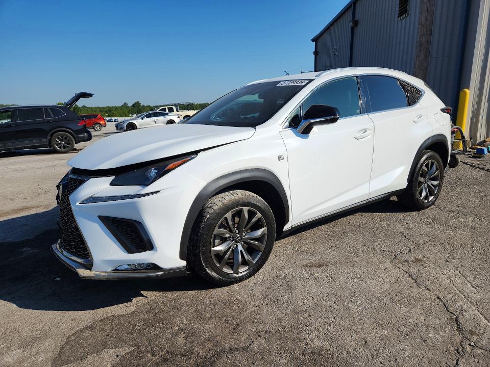 2019 Lexus Nx VIN JTJYARBZ5K2150366 — COPART salvage auction photo