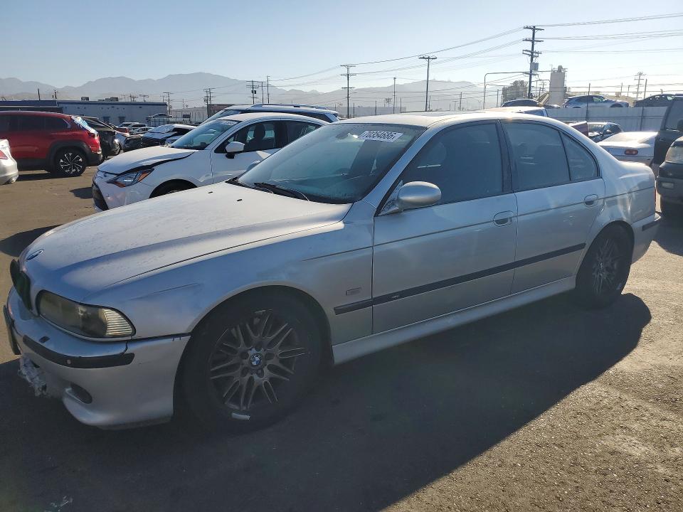 2002 BMW M5 VIN WBSDE93462CF90577 — COPART salvage auction photo