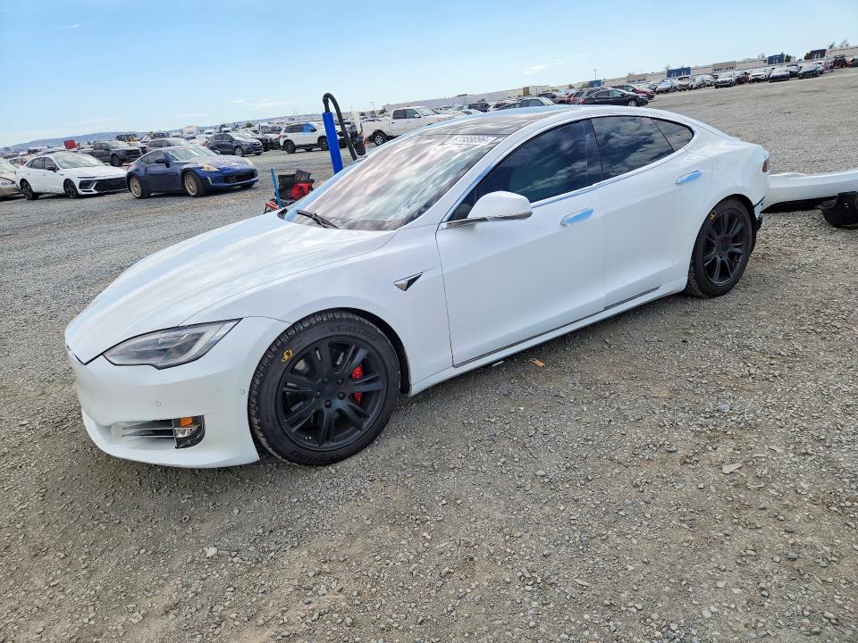 2020 Tesla Model s VIN 5YJSA1E48LF415841 — COPART salvage auction photo