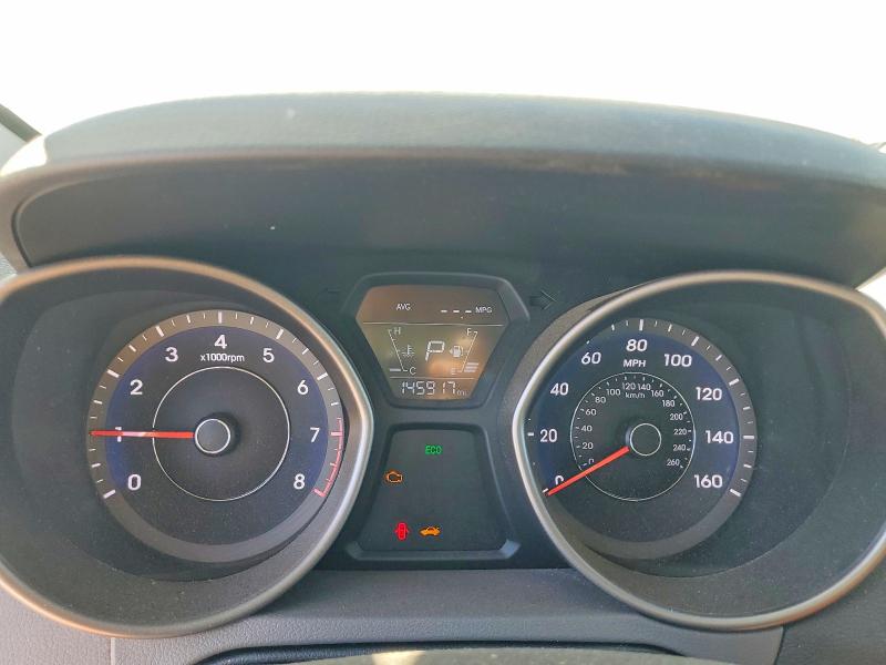 2015 Hyundai Elantra VIN 5NPDH4AE9FH608946 COPART salvage auction — REAR END, CA - DIS/DLR/EXP ONLY CLEAN TITLE, sold $975 on 2026-09-16 (photo 9)