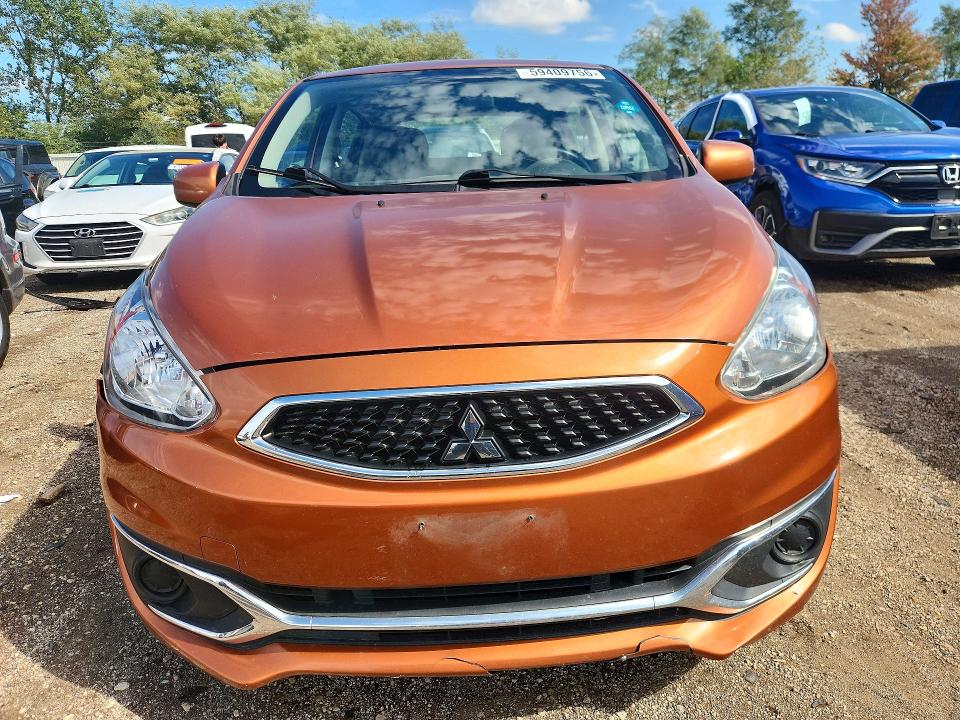 2019 Mitsubishi Mirage VIN ML32A3HJ8KH008830 COPART salvage auction — SIDE, IN - CERTIFICATE OF TITLE, sold $2,000 on 2026-10-06 (photo 5)