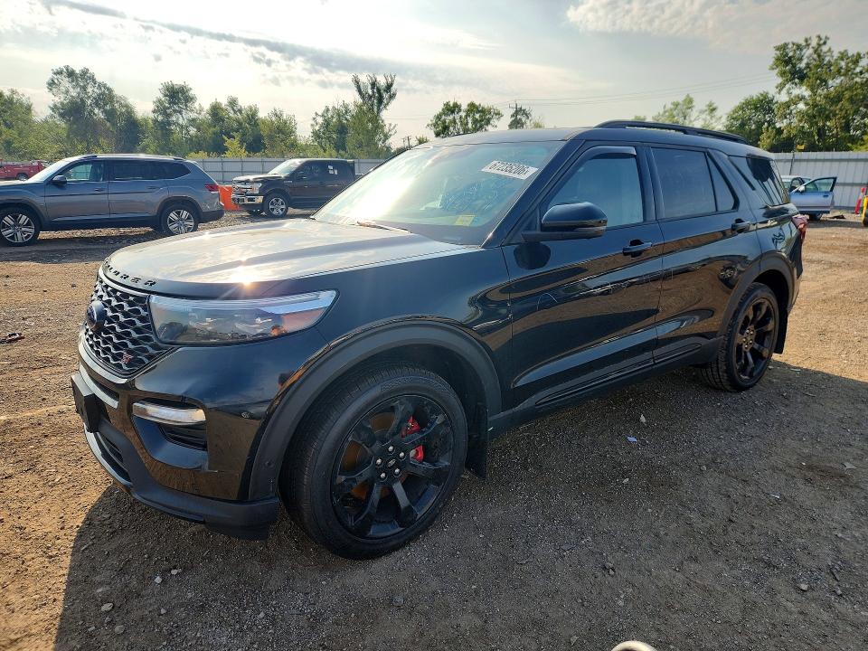 2022 Ford Explorer VIN 1FM5K8GC3NGA97932 — COPART salvage auction photo