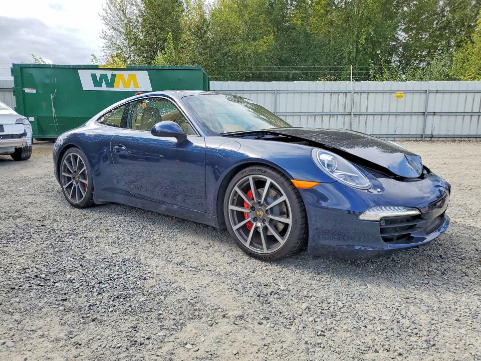 2012 Porsche 911 VIN WP0AB2A97CS120667 COPART salvage auction — FRONT END, Wa - Bill Of Sale, sold $37,750 on 2026-09-14 (photo 4)