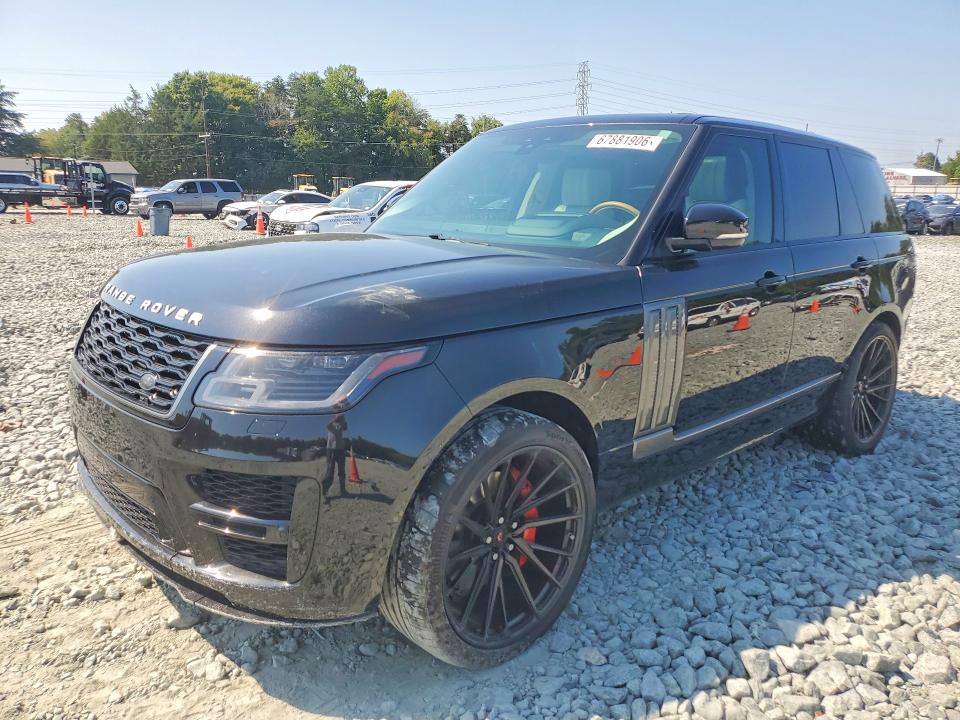 2018 Land rover RANGE ROVER VIN SALGS2RE2JA385326 COPART salvage auction — WATER/FLOOD, Nc - Salvage Cert-Water/Flood Damag, sold $2,100 on 2026-10-10 (photo 1)