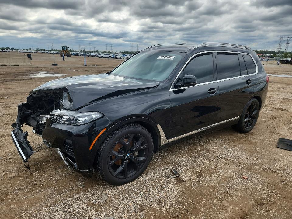 2022 BMW X7 VIN 5UXCW2C08N9K75071 — COPART salvage auction photo