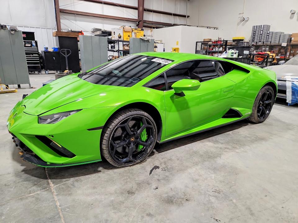 2023 Lamborghini Huracan VIN ZHWUF5ZF1PLA22581 — COPART salvage auction photo