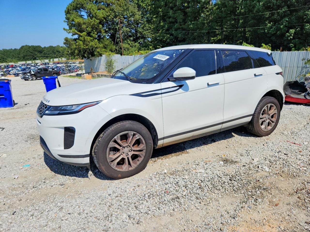 2020 Land Rover Range Rover Evoque VIN SALZJ2FX0LH069855 — COPART salvage auction photo