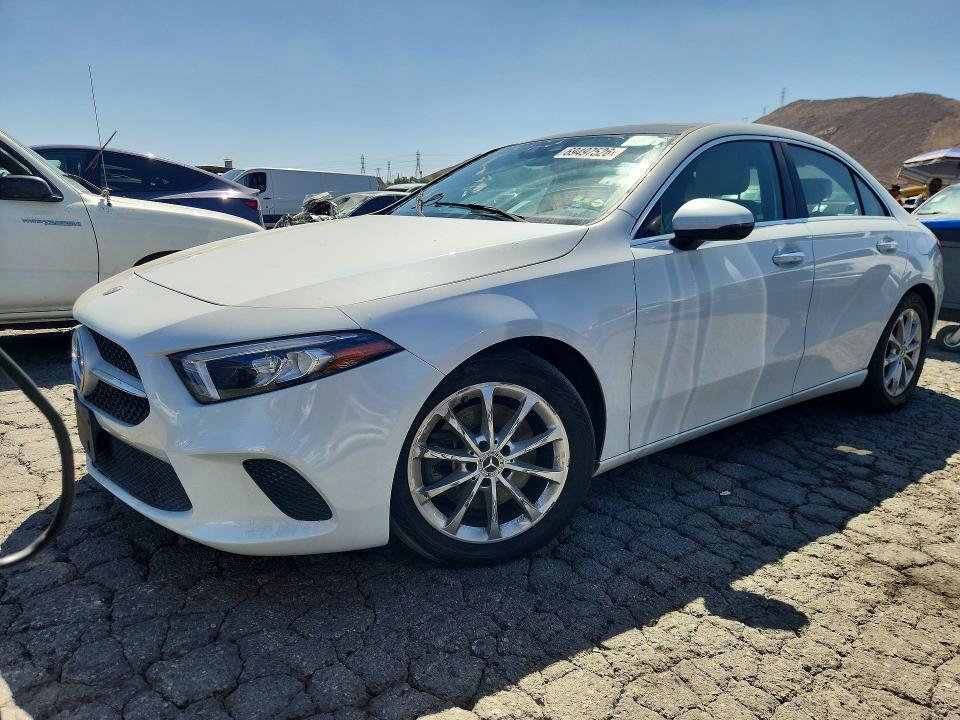2020 Mercedes-benz A-klasse VIN W1K3G4EB3LW043989 — COPART salvage auction photo