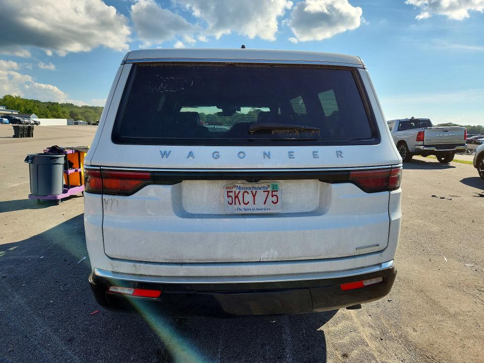 2024 Jeep Wagoneer VIN 1C4SJVDP7RS176734 COPART salvage auction — FRONT END, Ma - Certificate Of Title, sold $22,500 on 2026-09-14 (photo 6)