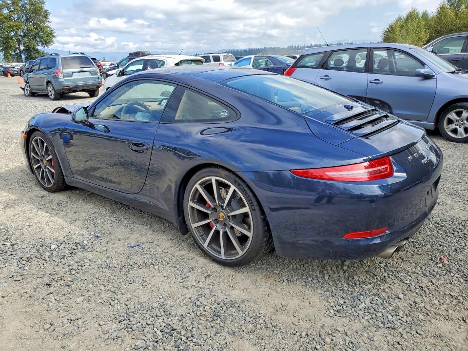 2012 Porsche 911 VIN WP0AB2A97CS120667 COPART salvage auction — FRONT END, Wa - Bill Of Sale, sold $37,750 on 2026-09-14 (photo 2)