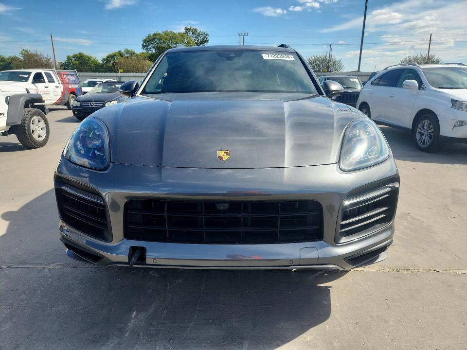 2021 Porsche Cayenne VIN WP1AG2AY1MDA33179 COPART salvage auction — REAR END, Tx - Salvage Vehicle Title, sold $29,750 on 2026-10-01 (photo 5)