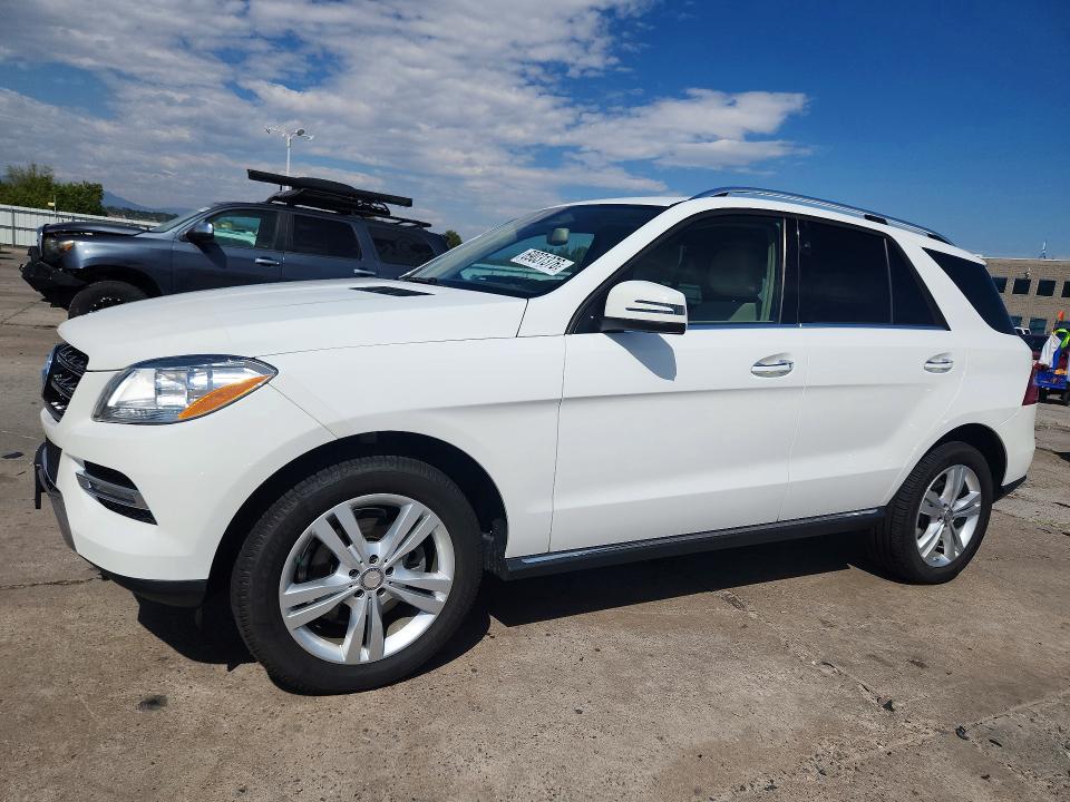 2014 Mercedes-benz Ml-class VIN 4JGDA2EB3EA381649 — COPART salvage auction photo