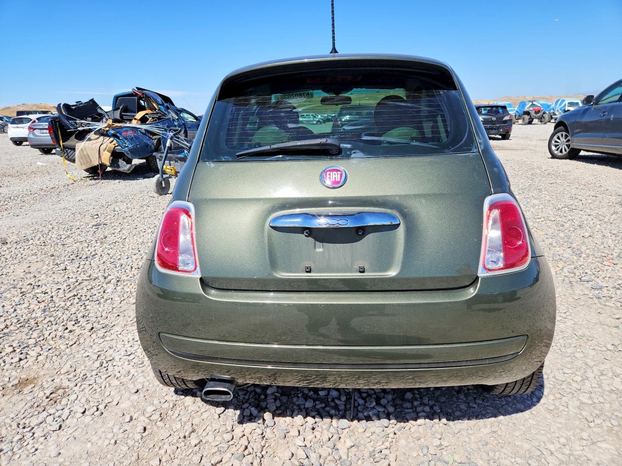 2015 Fiat 500 VIN 3C3CFFARXFT710230 COPART salvage auction — Minor Dent/Scratches, UT - CERTIFICATE OF TITLE, sold $375 on 2026-09-08 (photo 6)