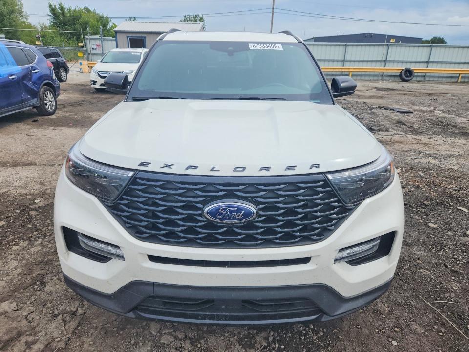 2024 Ford Explorer VIN 1FMSK8KH2RGA78039 COPART salvage auction — REAR END, IA - CERT OF TITLE-SALVAGE TITLE, sold $12,600 on 2026-10-05 (photo 5)
