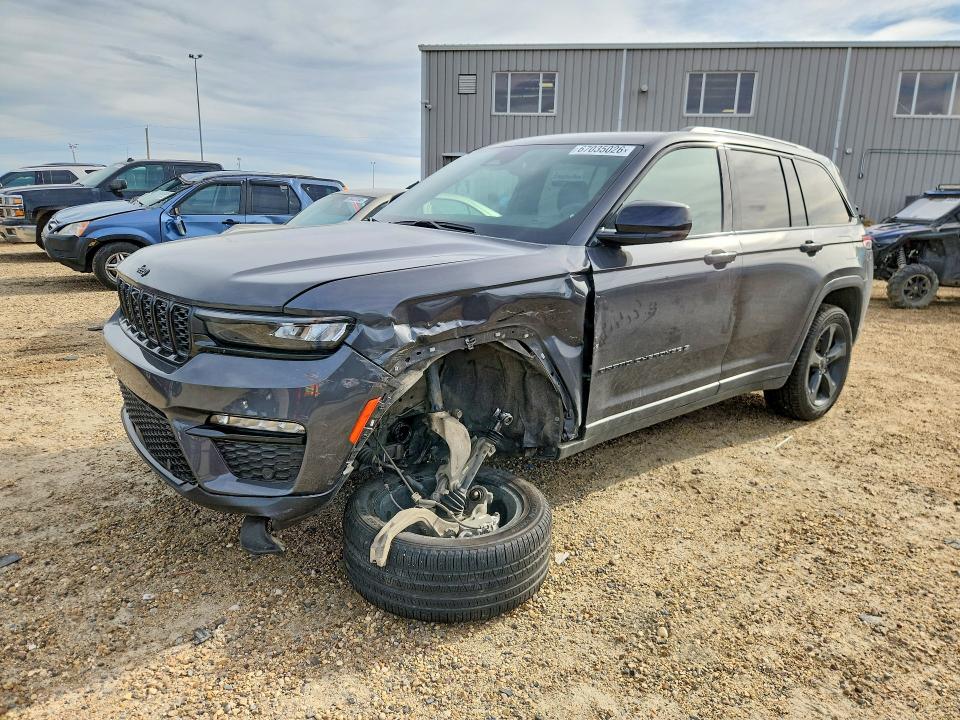 2024 Jeep Cherokee VIN 1C4RJHBG7RC203122 — COPART salvage auction photo