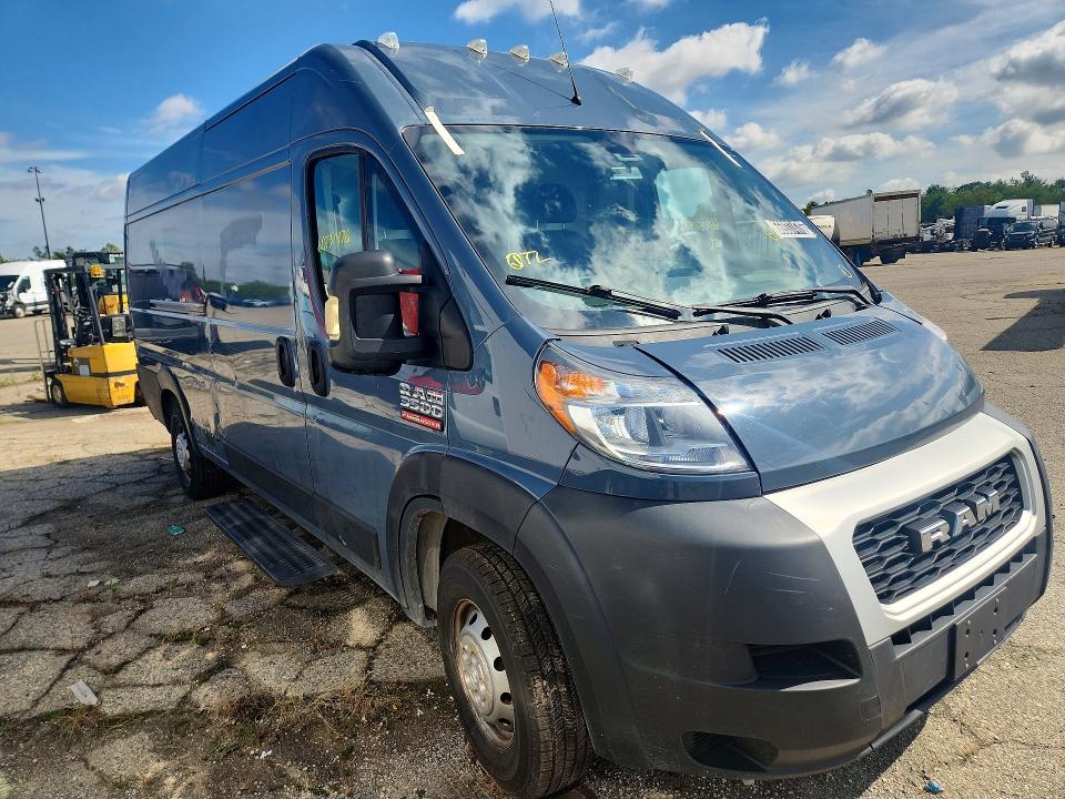 2020 Ram Promaster 3500 VIN 3C6URVJG4LE144993 COPART salvage auction — SIDE, Mi - Certificate Of Title, sold $4,050 on 2026-10-12 (photo 4)