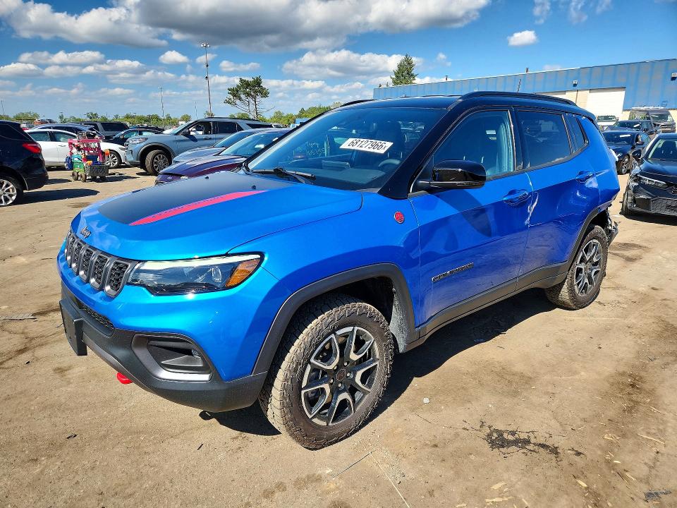 2025 Jeep Compass VIN 3C4NJDDN1ST589436 — COPART salvage auction photo