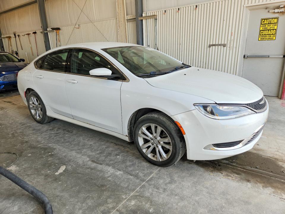 2015 Chrysler 200 VIN 1C3CCCAB2FN735861 COPART salvage auction — SIDE, Salvage Title, sold $500 on 2026-09-08 (photo 4)
