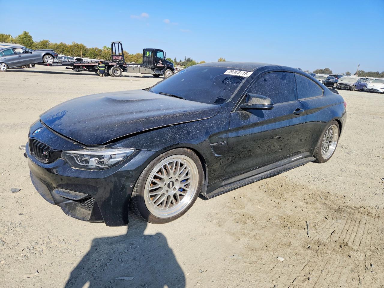 2018 BMW M4 VIN WBS4Y9C56JAC88121 — COPART salvage auction photo