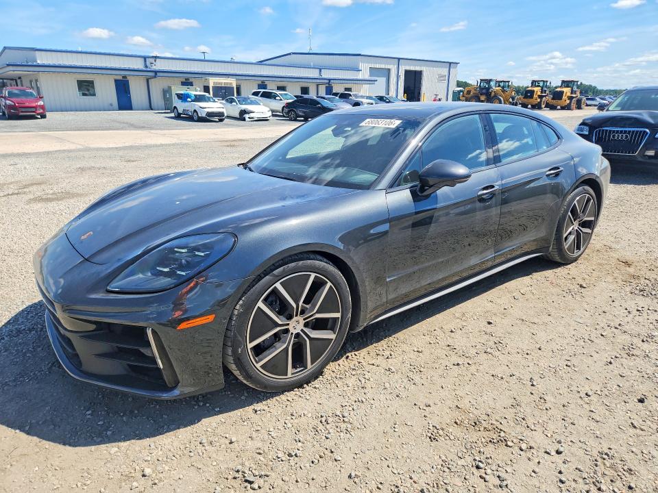 2025 Porsche Panamera VIN WP0AA2YA6SL001357 COPART salvage auction — WATER/FLOOD, NC - SALVAGE CERT-WATER/FLOOD DAMAG, sold $50,000 on 2026-10-05 (photo 1)