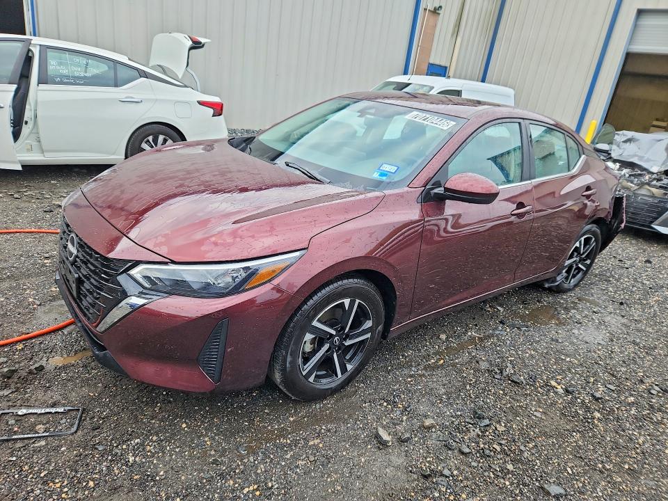 2025 Nissan Sentra VIN 3N1AB8CV0SY293947 — COPART salvage auction photo