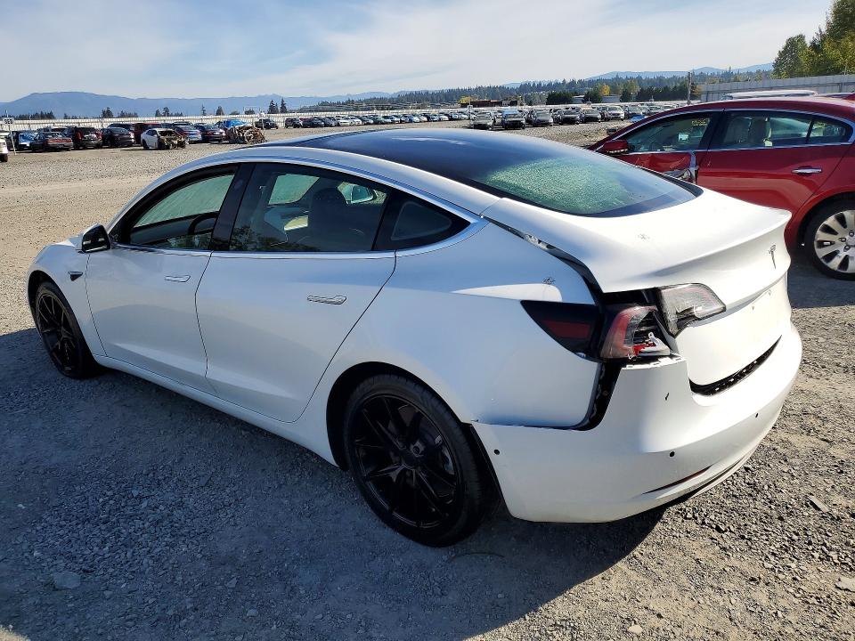 2020 Tesla Model 3 VIN 5YJ3E1EA7LF612398 COPART salvage auction — REAR END, Or - Certificate Of Title, sold $3,200 on 2026-09-28 (photo 2)