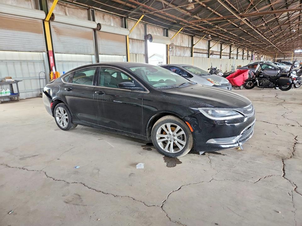 2015 Chrysler 200 VIN 1C3CCCAB7FN534845 COPART salvage auction — MINOR DENT/SCRATCHES, Az - Certificate Of Title, sold $325 on 2026-09-28 (photo 4)