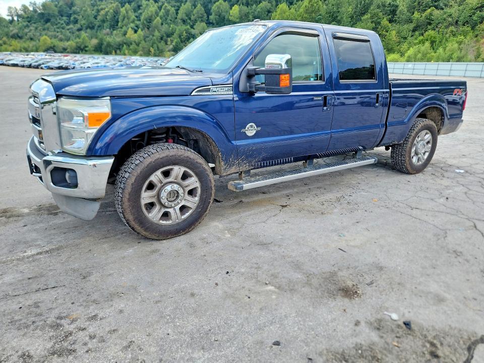 2013 Ford F-250 super duty VIN 1FT7W2BT5DEA19412 — COPART salvage auction photo