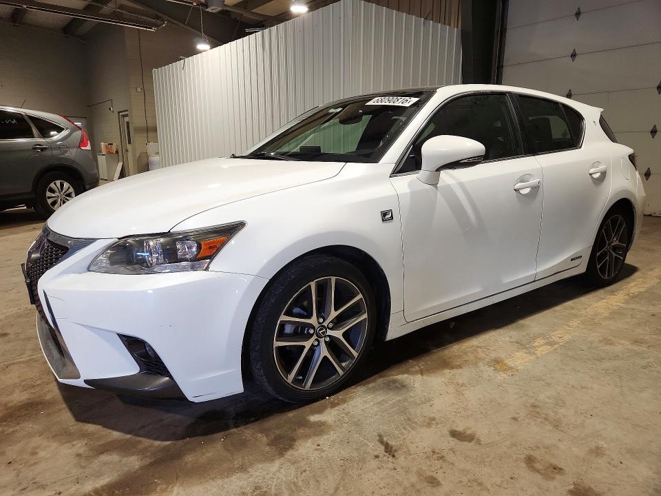 2017 Lexus Ct VIN JTHKD5BH0H2280580 — COPART salvage auction photo