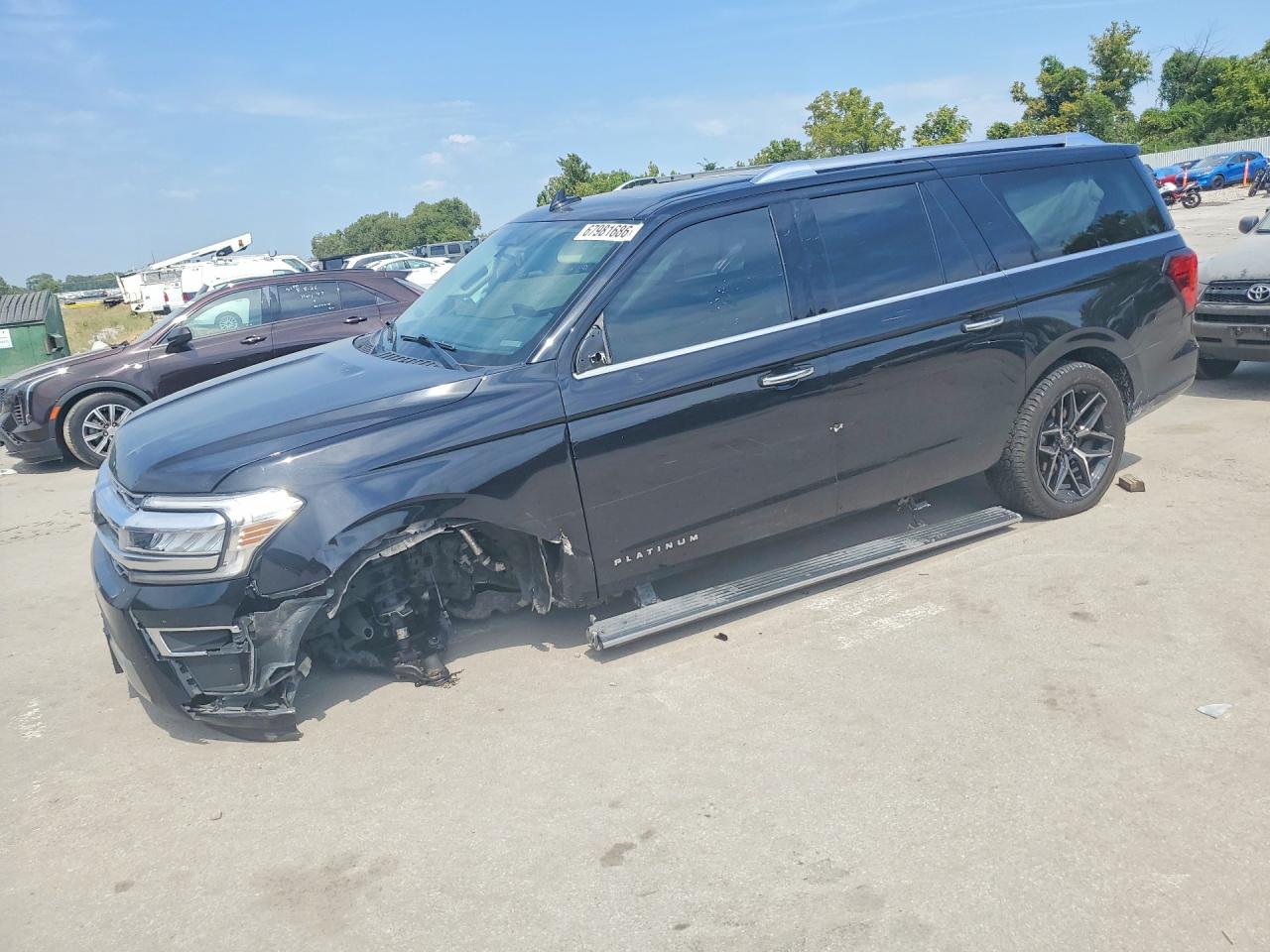 2022 Ford Expedition VIN 1FMJK1MT7NEA66897 — COPART salvage auction photo
