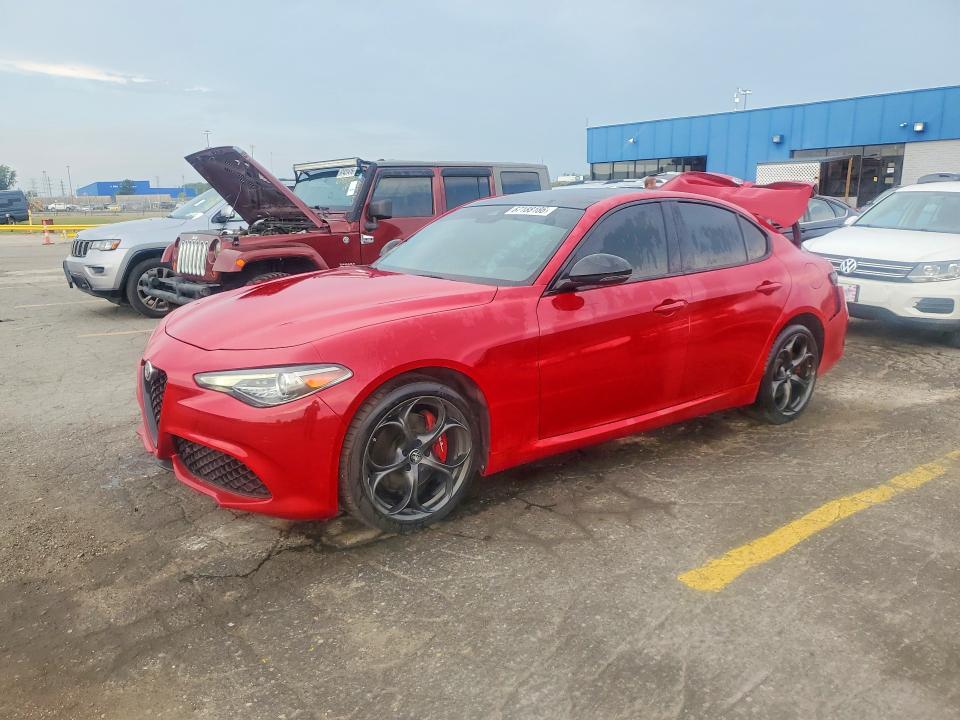 2020 Alfa romeo Giulia VIN ZARFANBN2L7624039 — COPART salvage auction photo