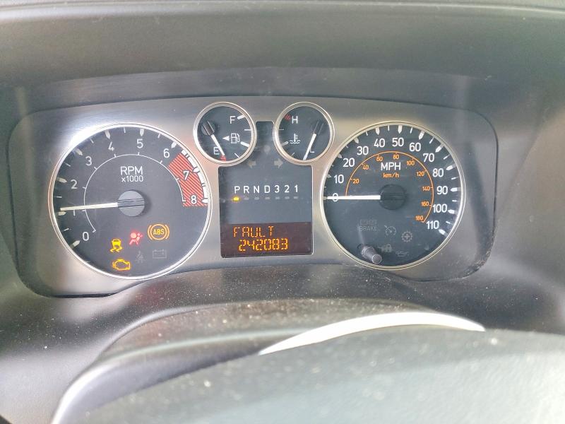 2007 Hummer H3 VIN 5GTDN13E078213390 COPART salvage auction — REAR END, TX - CERTIFICATE OF TITLE, sold $300 on 2026-10-05 (photo 9)