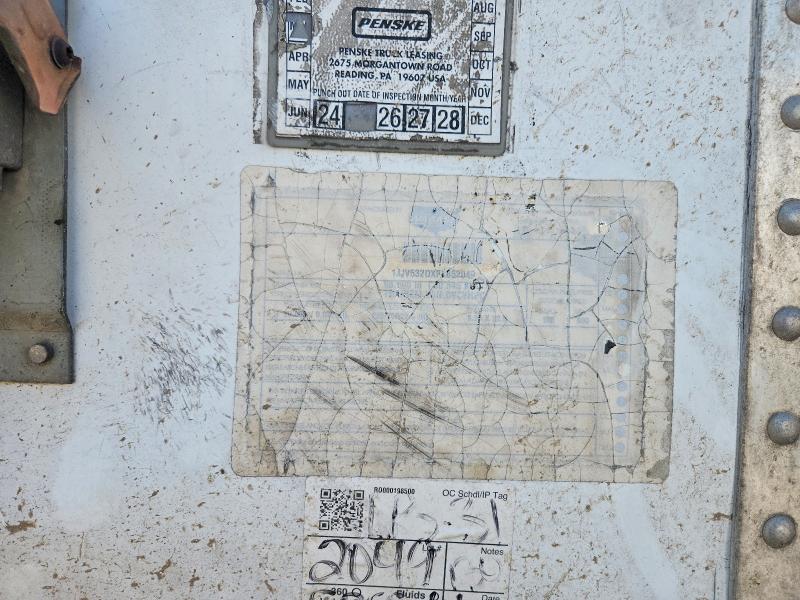 2015 Wabash Dvcvhpc VIN 1JJV532DXFL862049 COPART salvage auction — ROLLOVER, OH - CERT OF TITLE-SALVAGE, sold $875 on 2026-10-15 (photo 9)