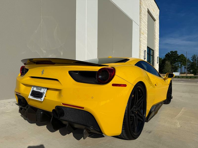2017 Ferrari 488 gtb VIN ZFF79ALA1H0224115 COPART salvage auction — MINOR DENT/SCRATCHES, Tx - Cert Of Title-Rebuilt Salvage (P), sold $85,000 on 2026-09-18 (photo 4)