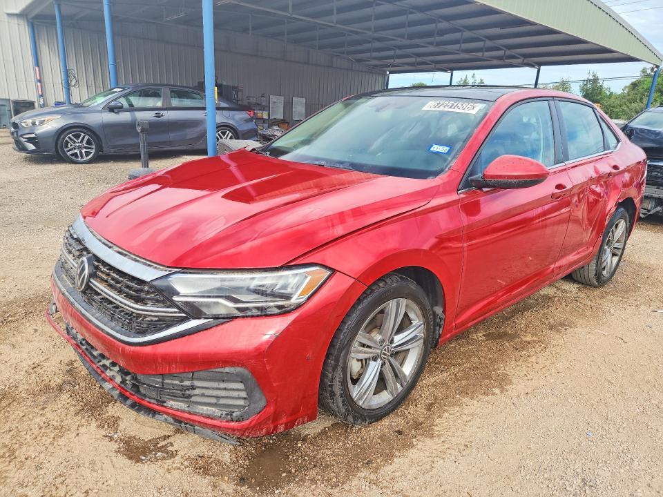 2024 Volkswagen Jetta VIN 3VW7M7BU0RM092164 — COPART salvage auction photo