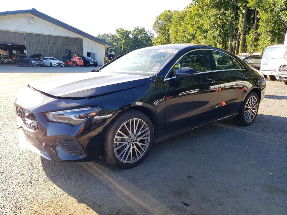 2025 Mercedes-benz Cla-class VIN W1K5J4HB7SN543518 — COPART salvage auction photo