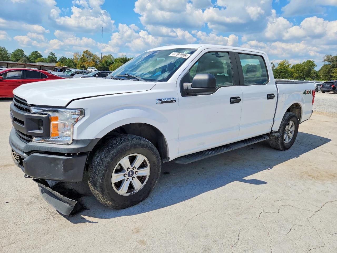 2020 Ford F-150 Lightning VIN 1FTEW1EP5LKE45682 — COPART salvage auction photo