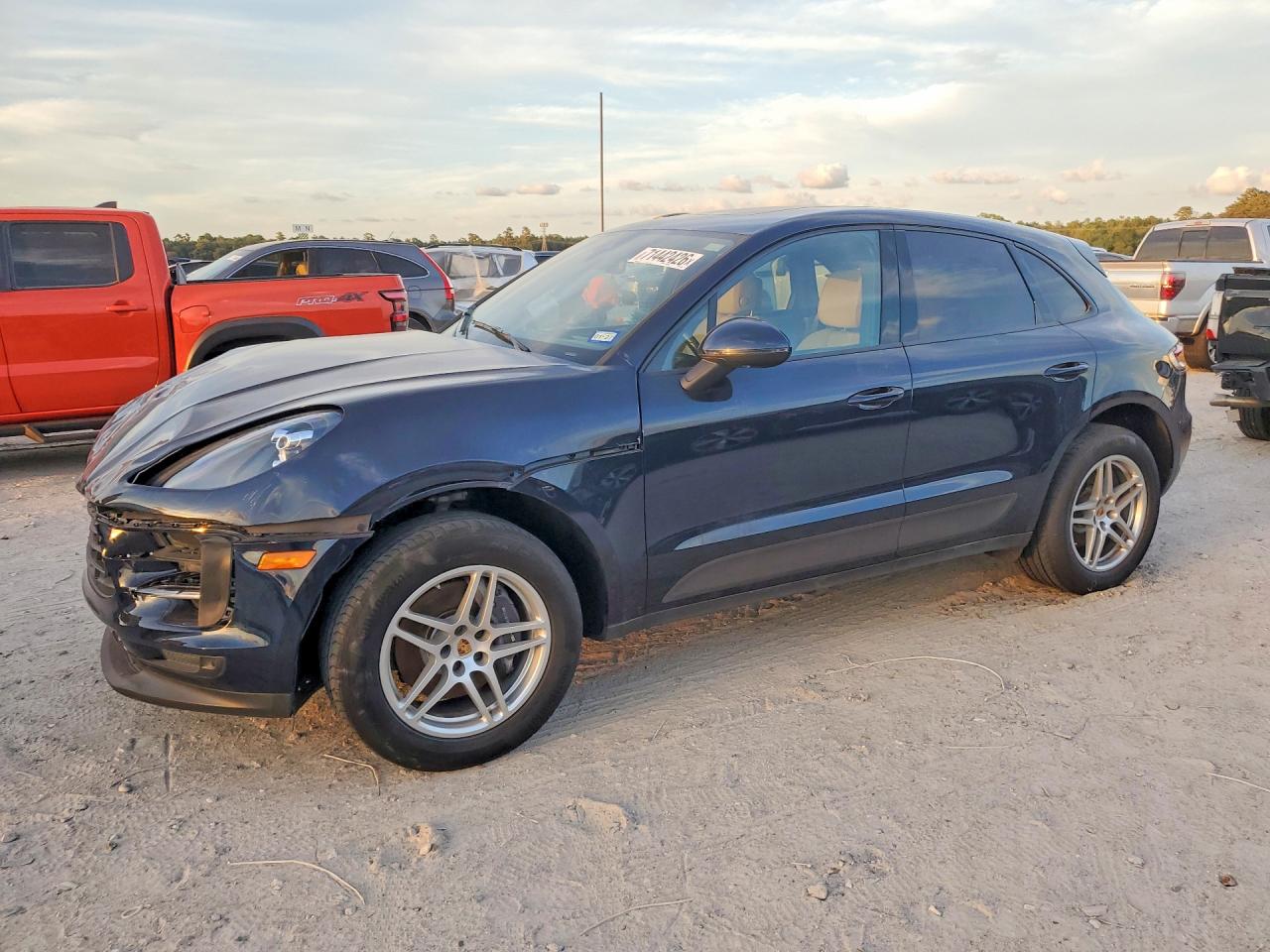 2021 Porsche Macan VIN WP1AA2A55MLB13467 — COPART salvage auction photo