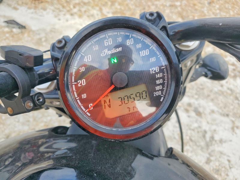 2018 Indian motorcycle co. Scout VIN 56KMTB00XJ3137705 COPART salvage auction — SIDE, TX - SALVAGE VEHICLE TITLE (P), sold $2,100 on 2026-10-08 (photo 7)
