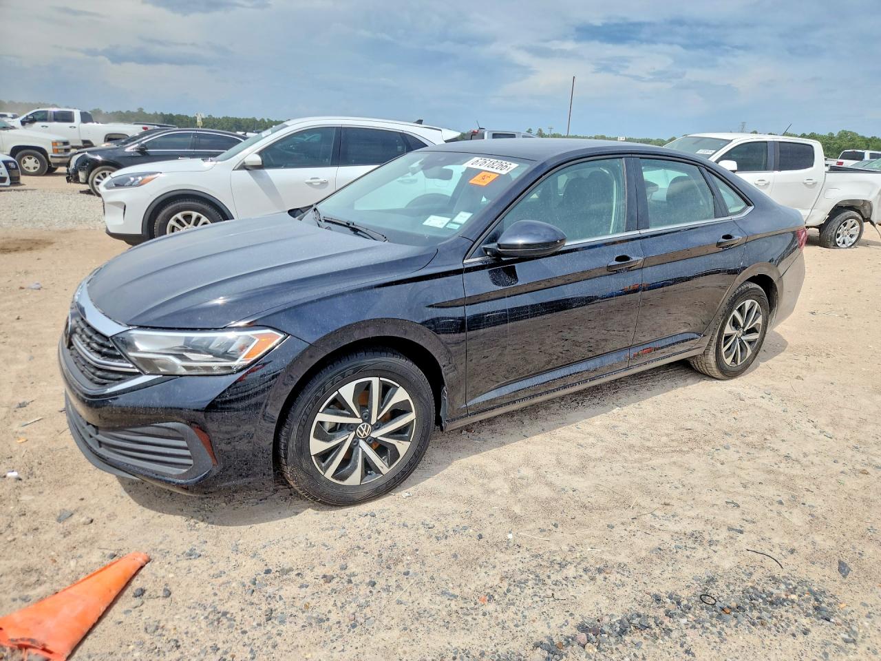 2024 Volkswagen Jetta VIN 3VW5M7BU3RM057741 — COPART salvage auction photo