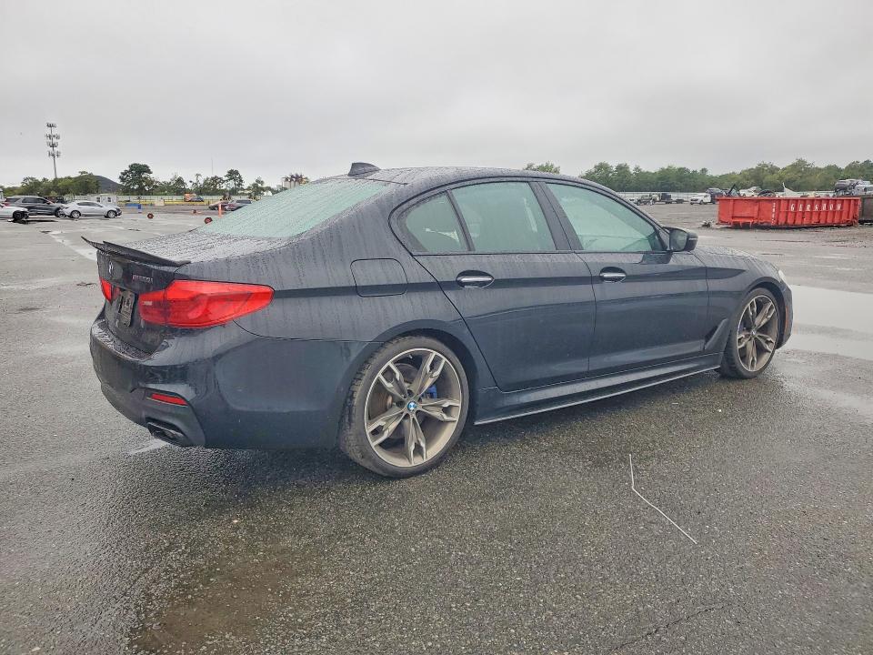 2018 BMW M5 VIN WBAJB9C58JB035348 COPART salvage auction — MINOR DENT/SCRATCHES, Nj - Certificate Of Title (P), sold $6,400 on 2026-10-02 (photo 3)