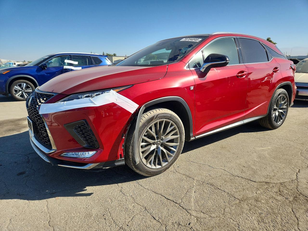 2020 Lexus RX 350 VIN 2T2YZMDA9LC256470 — COPART salvage auction photo