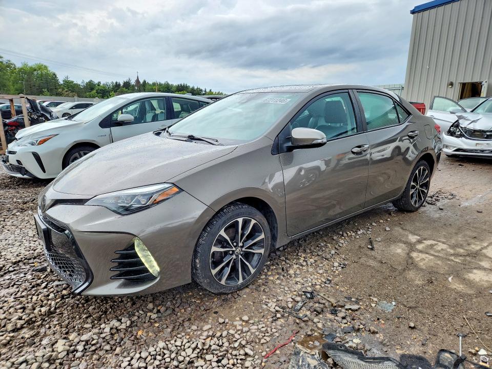 2017 Toyota Corolla VIN 2T1BURHEXHC854125 — COPART salvage auction photo