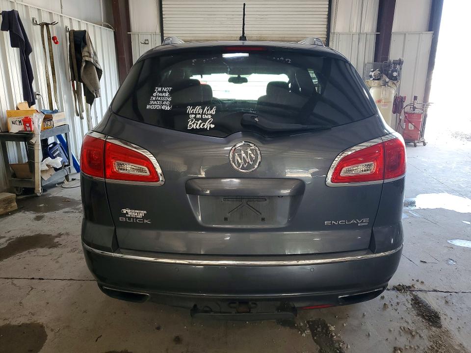 2014 Buick Enclave VIN 5GAKVAKD4EJ125635 COPART salvage auction — FRONT END, PA - CERT OF TITLE, sold $800 on 2026-09-16 (photo 6)