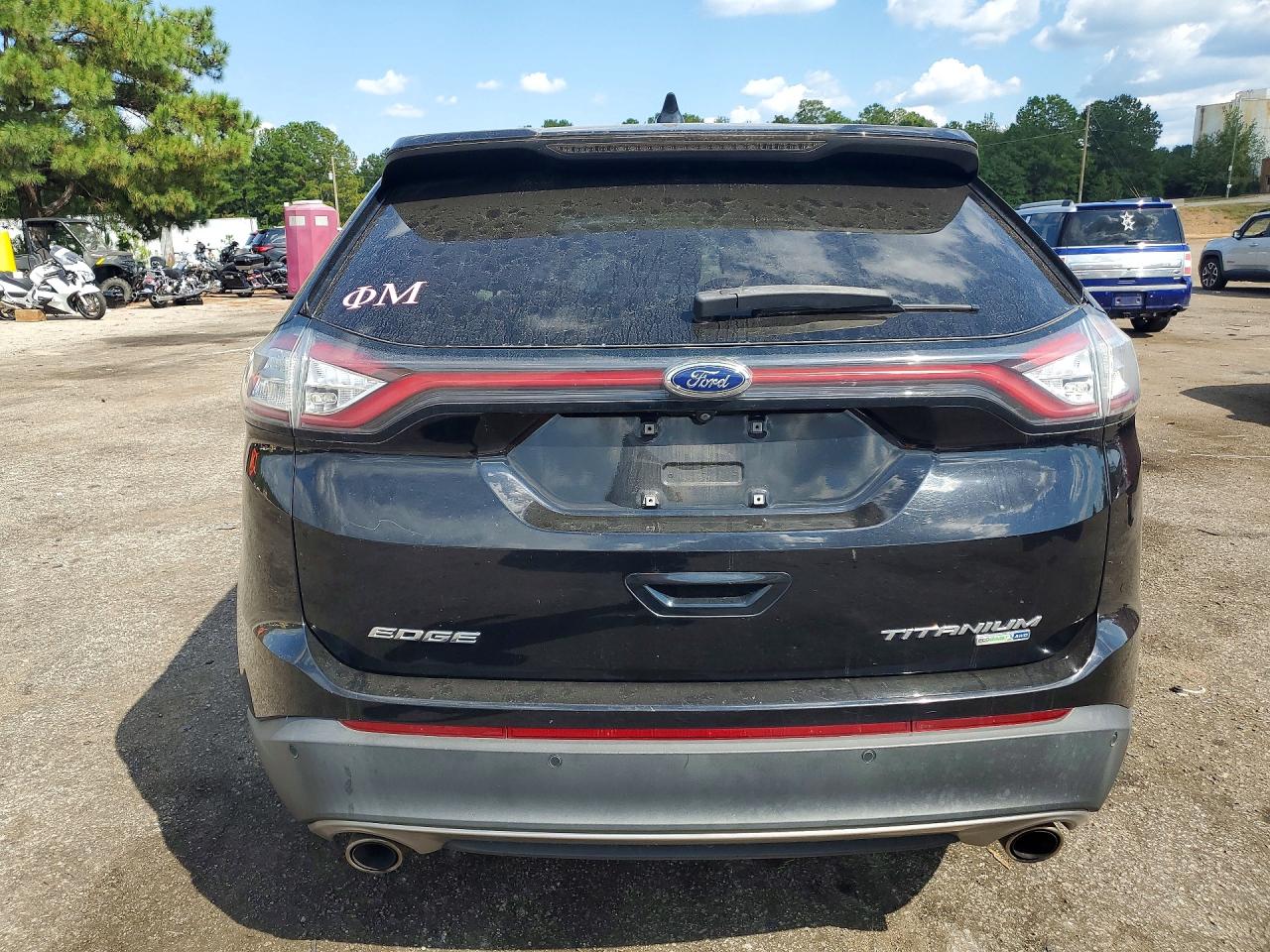 2018 Ford Edge VIN 2FMPK4K97JBB42532 COPART salvage auction — Mechanical, VA - CERTIFICATE OF TITLE, sold $3,000 on 2026-09-26 (photo 6)
