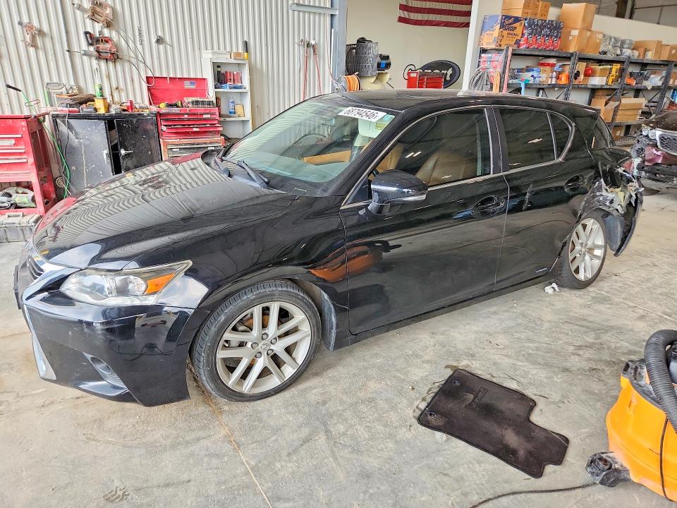 2016 Lexus Ct VIN JTHKD5BH1G2257730 COPART salvage auction — REAR END, Ne - Cert Of Title-Salvage, sold $0 on 2026-10-03 (photo 1)