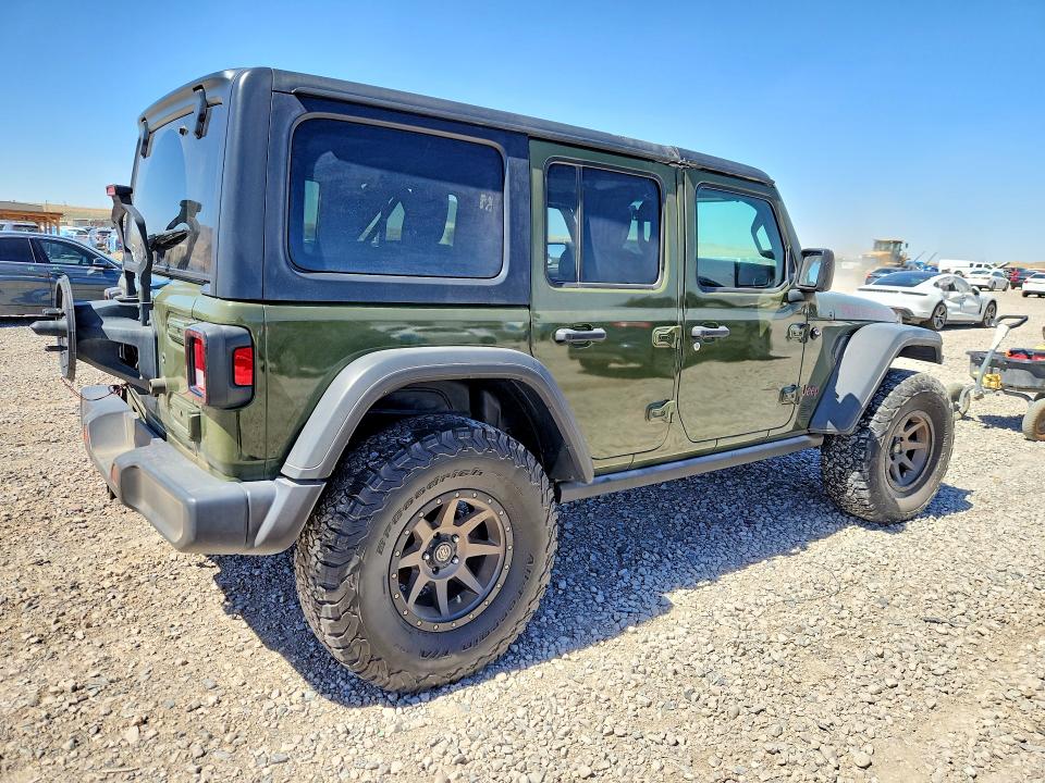 2021 Jeep Wrangler / VIN 1C4JJXFM7MW536211 COPART salvage auction — SIDE, Nv - Salvage Title (P), sold $9,600 on 2026-09-18 (photo 3)