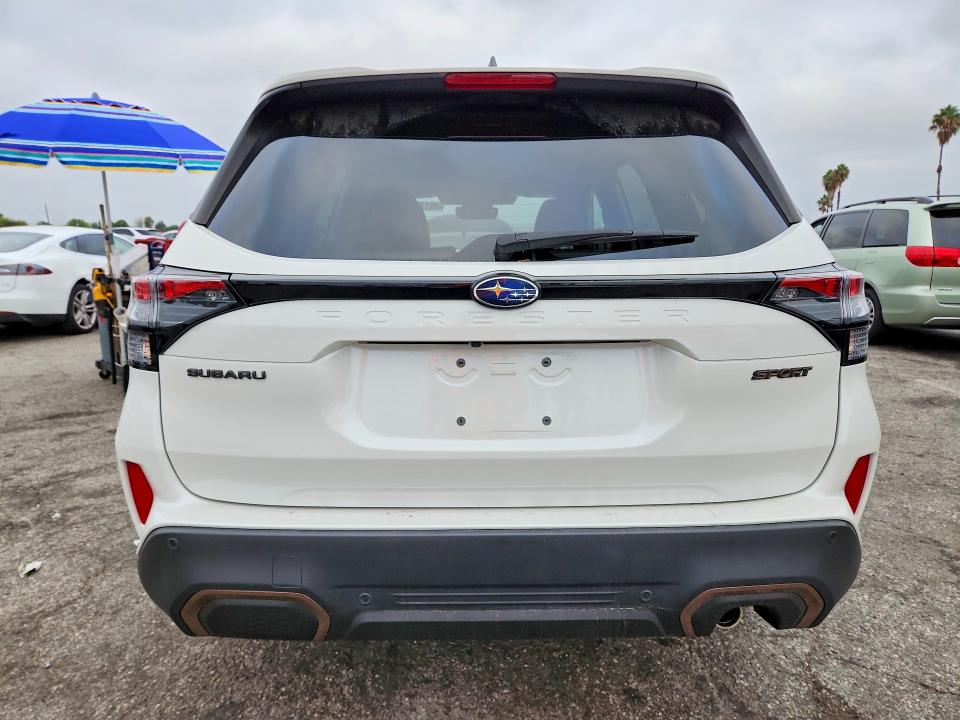 2025 Subaru Forester VIN JF2SLDHC2SH578371 COPART salvage auction — FRONT END, Ca - Salvage Certificate, sold $8,600 on 2026-10-09 (photo 6)