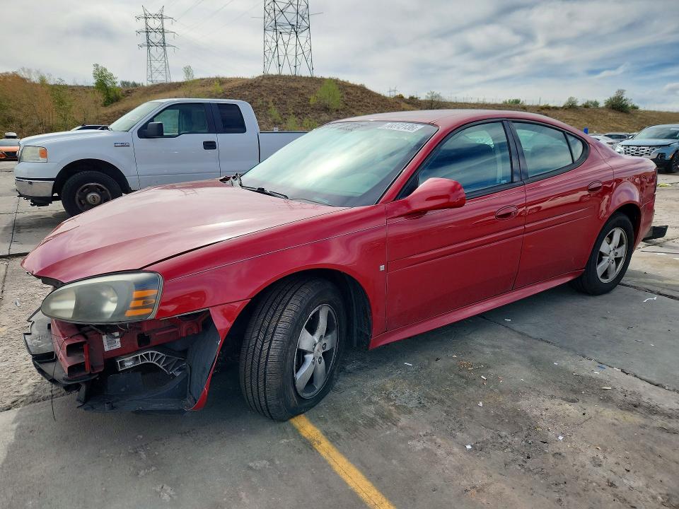 2008 Pontiac Grand prix VIN 2G2WP552581143723 COPART salvage auction — FRONT END, CO - PUBLIC - SALVAGE TITLE (P), sold $250 on 2026-10-19 (photo 1)