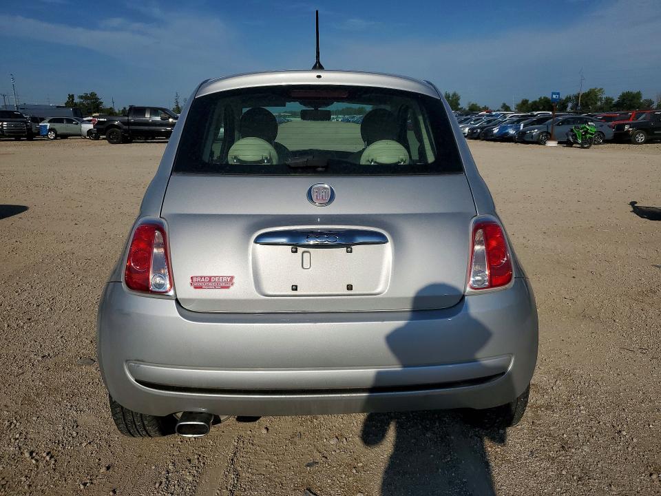 2012 Fiat 500 VIN 3C3CFFAR0CT347870 COPART salvage auction — NORMAL WEAR, IA - CERTIFICATE OF TITLE, sold $2,000 on 2026-09-05 (photo 6)
